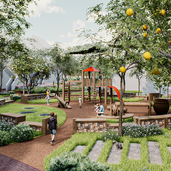 Edelstenenbuurt - after-situation overview