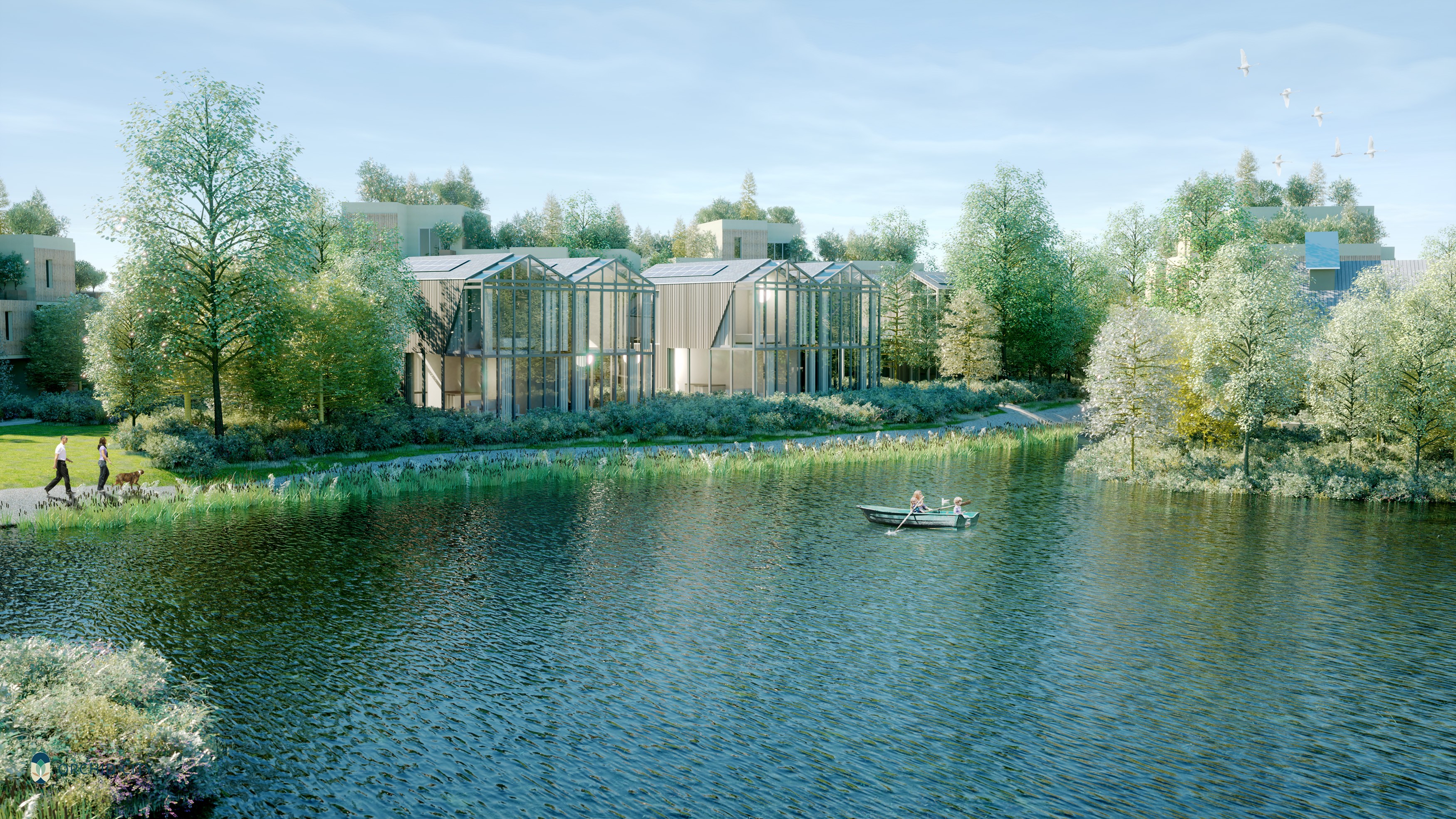 Orchid City Lake campus regenerative city