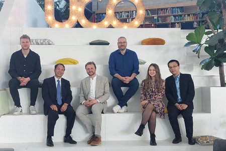 Vietnamese Ambassador to the Netherlands at Except Integrated Sustainability's offices in Utrecht.jpg